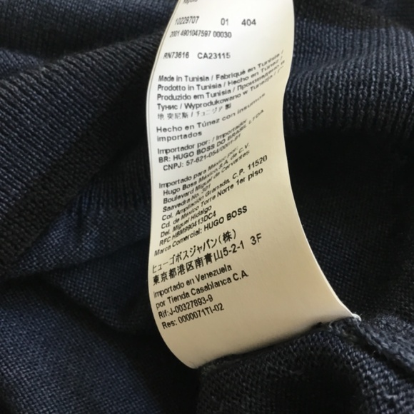 NEW Hugo Boss Men’s Kapuko Regular Fit Virgin Wool  Sweater - Picture 11 of 14